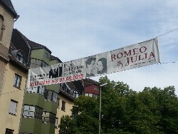Banner in der Stadt 2015