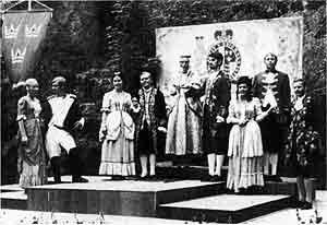 1969 - "Das Glas Wasser" auf der Burgbühne