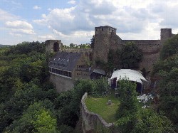 Burg Hohenstein von oben - 2016 - Fotos von Thimo Klein