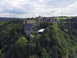 Burg Hohenstein von oben - 2016 - Fotos von Thimo Klein